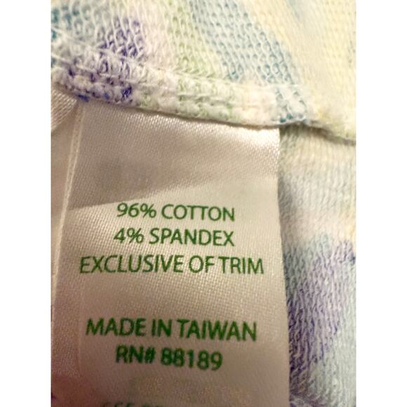 Lilly Pulitzer Wade and Sea Skipper Popover Zip Pullover Top Green Blue Large - Picture 6 of 7